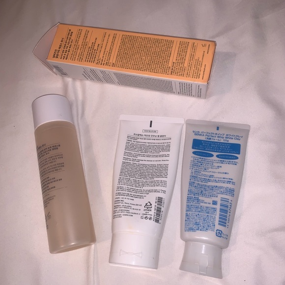 4 product Korean skincare bundle : COSRX, cleanser, snail mucin, bright toner - Picture 2 of 4